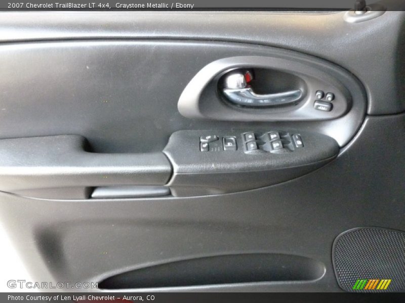 Graystone Metallic / Ebony 2007 Chevrolet TrailBlazer LT 4x4