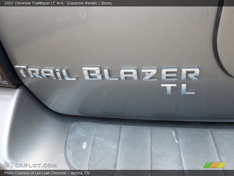 Graystone Metallic / Ebony 2007 Chevrolet TrailBlazer LT 4x4