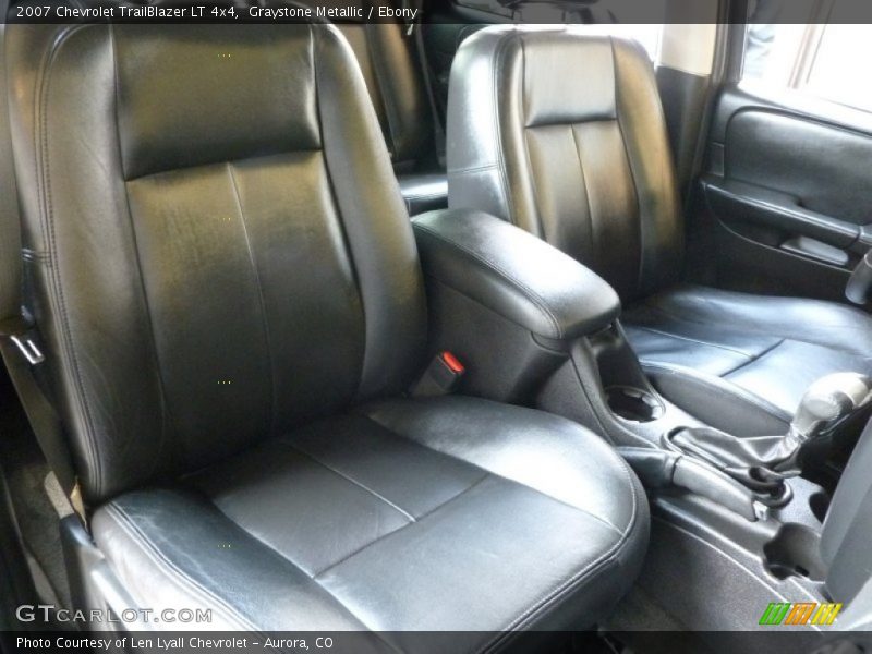 Graystone Metallic / Ebony 2007 Chevrolet TrailBlazer LT 4x4