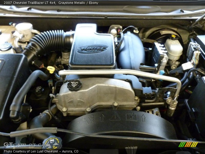 Graystone Metallic / Ebony 2007 Chevrolet TrailBlazer LT 4x4