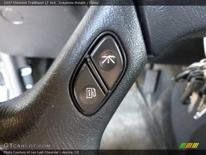 Graystone Metallic / Ebony 2007 Chevrolet TrailBlazer LT 4x4