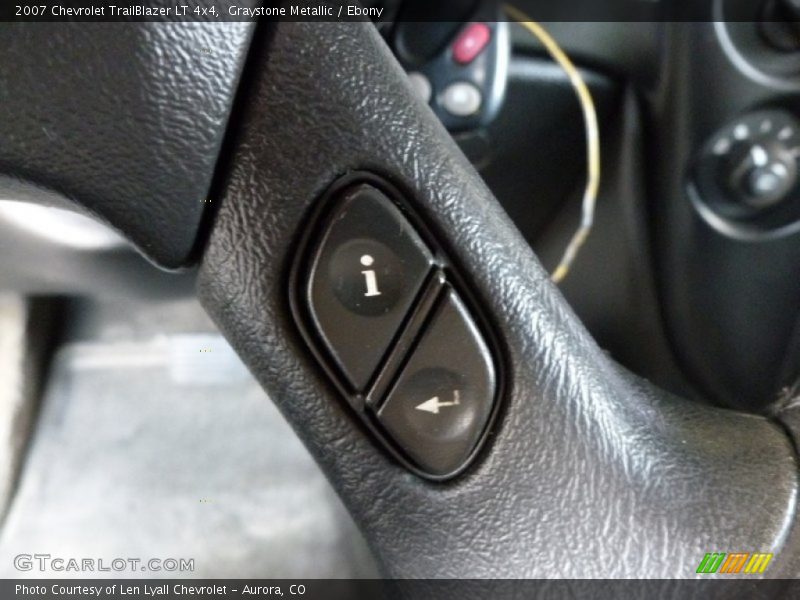 Graystone Metallic / Ebony 2007 Chevrolet TrailBlazer LT 4x4