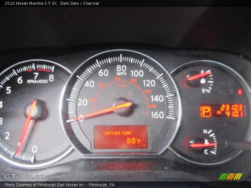 Dark Slate / Charcoal 2010 Nissan Maxima 3.5 SV
