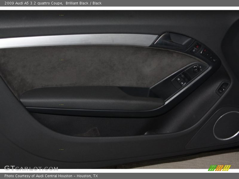 Brilliant Black / Black 2009 Audi A5 3.2 quattro Coupe