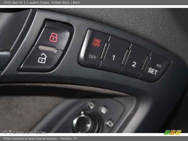 Brilliant Black / Black 2009 Audi A5 3.2 quattro Coupe