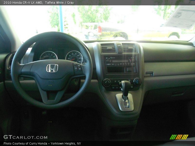 Taffeta White / Gray 2010 Honda CR-V LX AWD