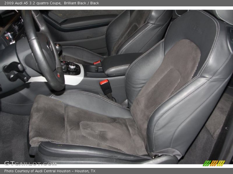 Brilliant Black / Black 2009 Audi A5 3.2 quattro Coupe