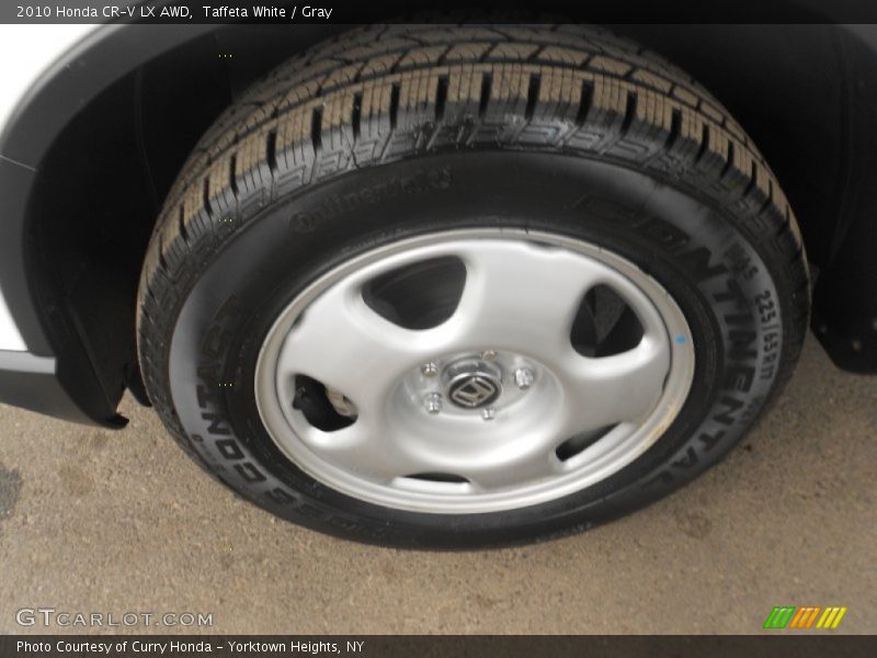 Taffeta White / Gray 2010 Honda CR-V LX AWD