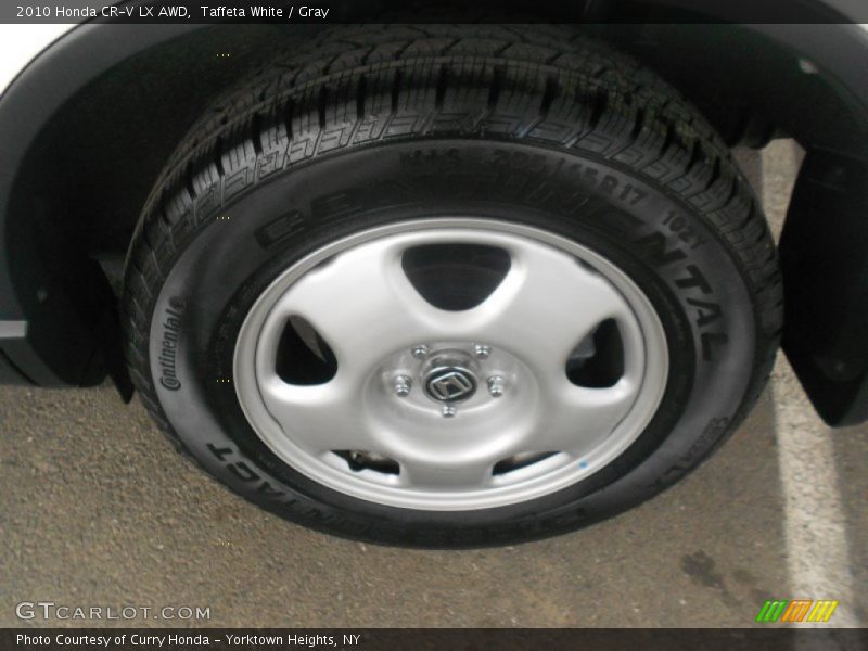 Taffeta White / Gray 2010 Honda CR-V LX AWD