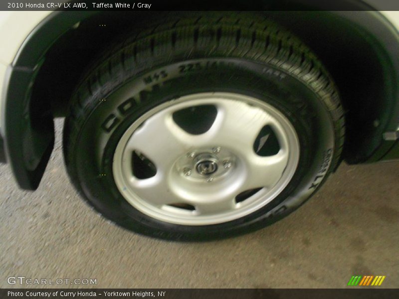 Taffeta White / Gray 2010 Honda CR-V LX AWD