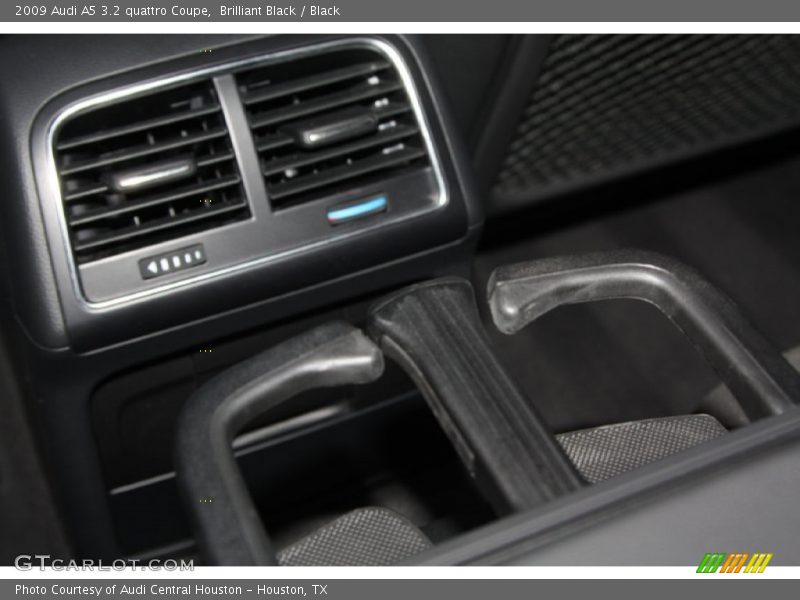 Brilliant Black / Black 2009 Audi A5 3.2 quattro Coupe