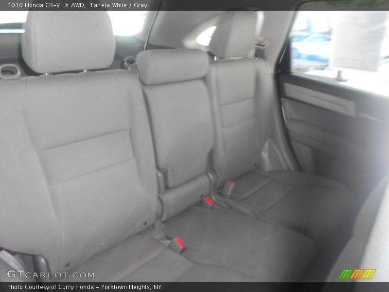 Taffeta White / Gray 2010 Honda CR-V LX AWD