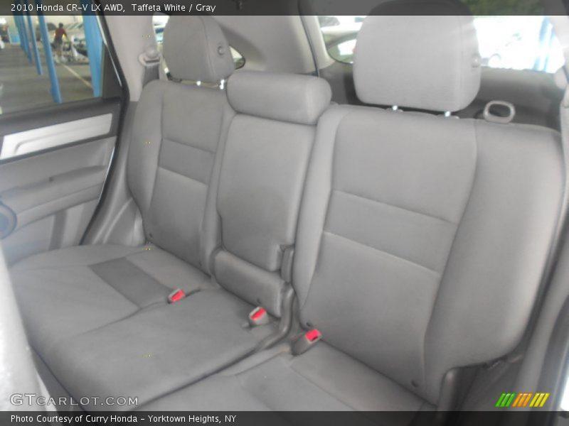 Taffeta White / Gray 2010 Honda CR-V LX AWD