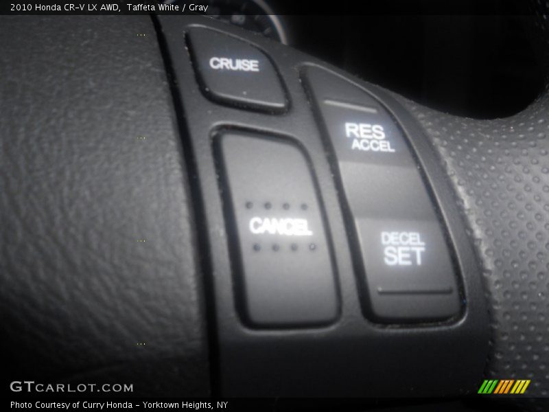 Taffeta White / Gray 2010 Honda CR-V LX AWD