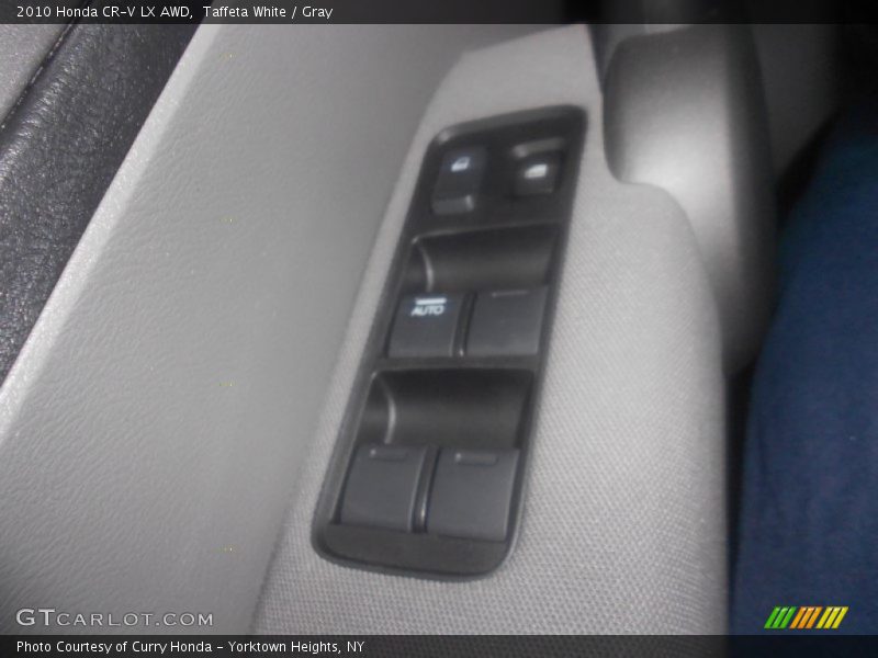 Taffeta White / Gray 2010 Honda CR-V LX AWD