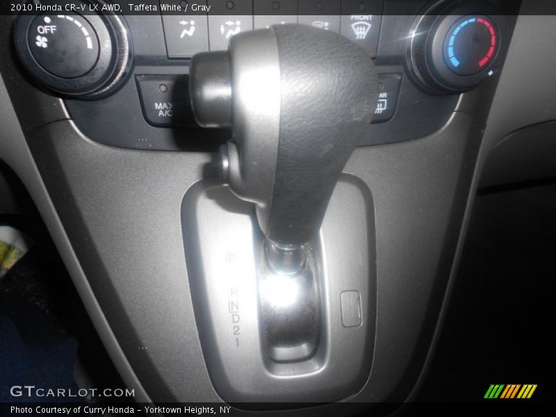 Taffeta White / Gray 2010 Honda CR-V LX AWD