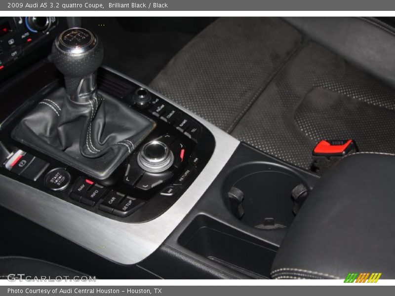 Brilliant Black / Black 2009 Audi A5 3.2 quattro Coupe