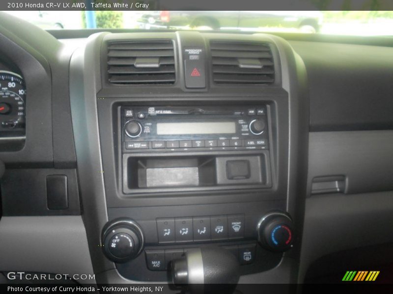 Taffeta White / Gray 2010 Honda CR-V LX AWD