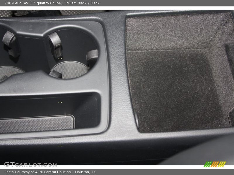 Brilliant Black / Black 2009 Audi A5 3.2 quattro Coupe