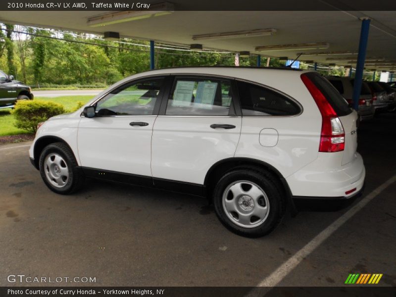 Taffeta White / Gray 2010 Honda CR-V LX AWD