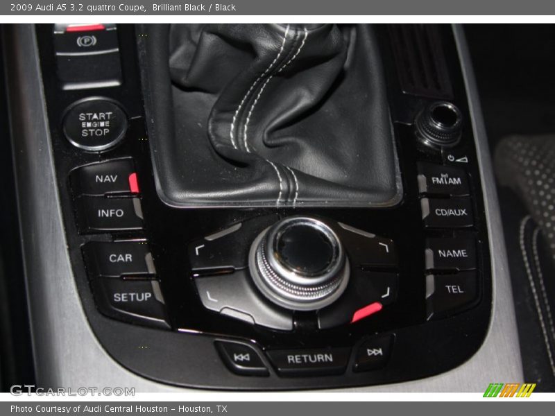 Brilliant Black / Black 2009 Audi A5 3.2 quattro Coupe