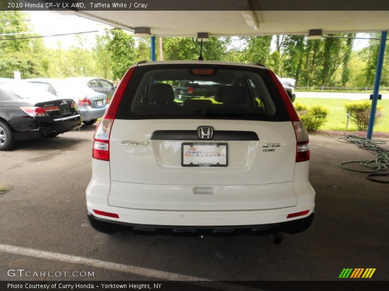 Taffeta White / Gray 2010 Honda CR-V LX AWD