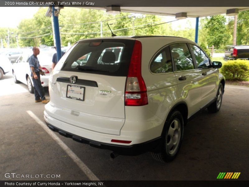 Taffeta White / Gray 2010 Honda CR-V LX AWD