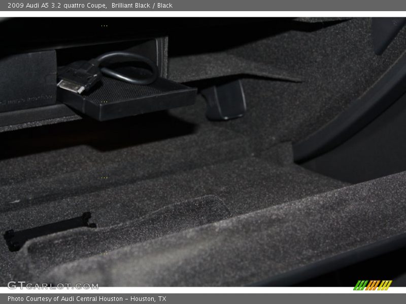 Brilliant Black / Black 2009 Audi A5 3.2 quattro Coupe
