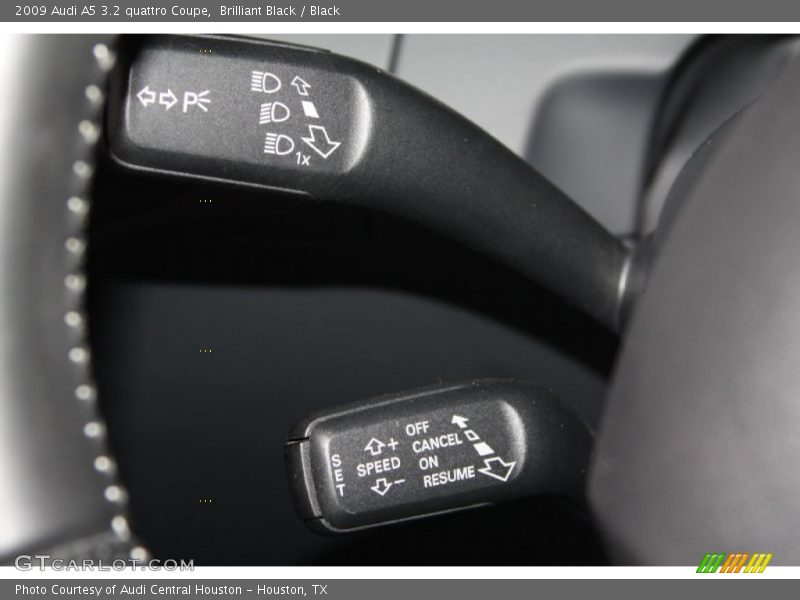 Brilliant Black / Black 2009 Audi A5 3.2 quattro Coupe