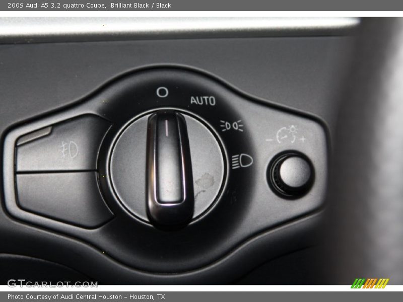 Brilliant Black / Black 2009 Audi A5 3.2 quattro Coupe