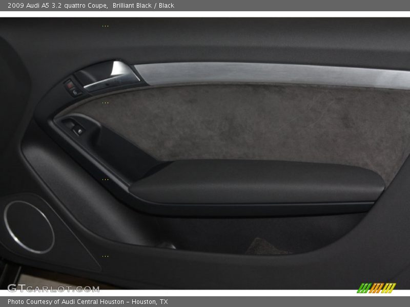 Brilliant Black / Black 2009 Audi A5 3.2 quattro Coupe