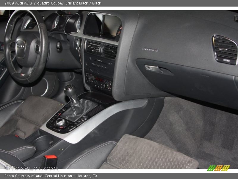 Brilliant Black / Black 2009 Audi A5 3.2 quattro Coupe