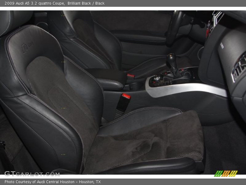 Brilliant Black / Black 2009 Audi A5 3.2 quattro Coupe