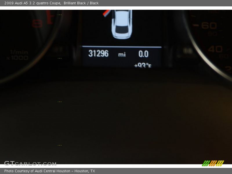 Brilliant Black / Black 2009 Audi A5 3.2 quattro Coupe