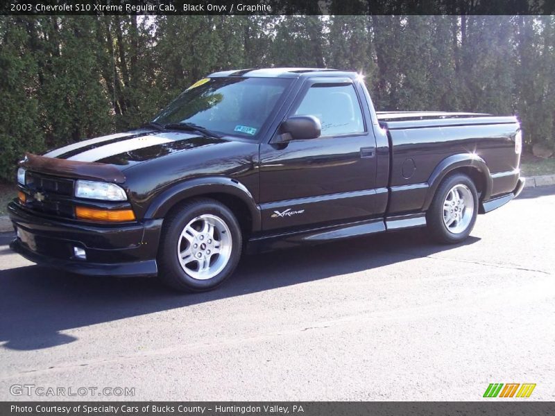 Black Onyx / Graphite 2003 Chevrolet S10 Xtreme Regular Cab