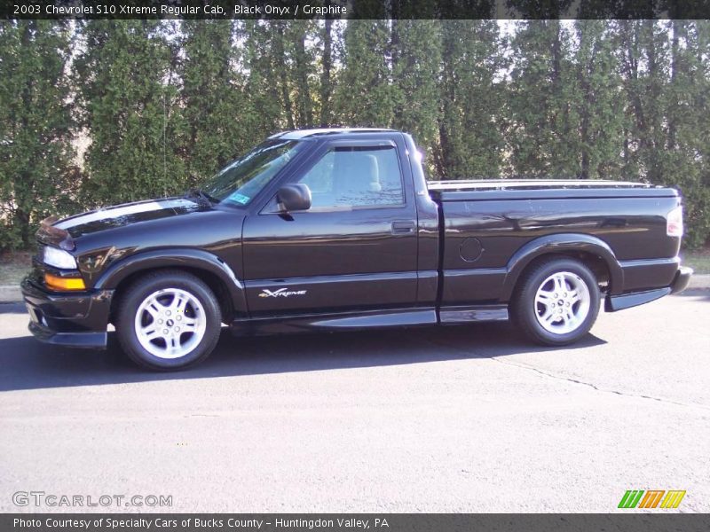 Black Onyx / Graphite 2003 Chevrolet S10 Xtreme Regular Cab