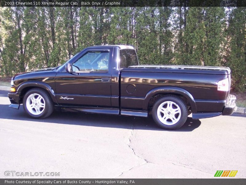 Black Onyx / Graphite 2003 Chevrolet S10 Xtreme Regular Cab