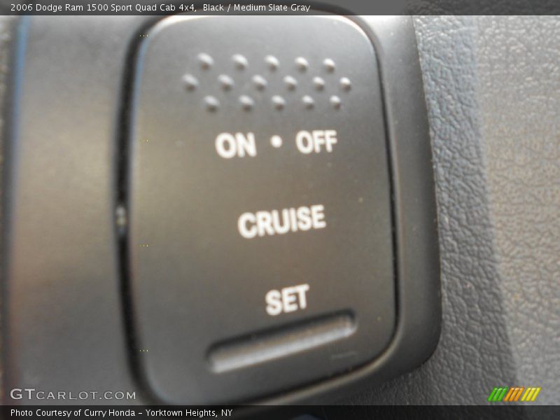 Black / Medium Slate Gray 2006 Dodge Ram 1500 Sport Quad Cab 4x4