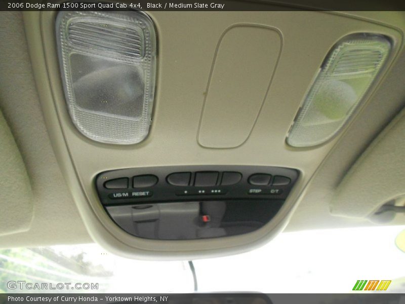 Black / Medium Slate Gray 2006 Dodge Ram 1500 Sport Quad Cab 4x4