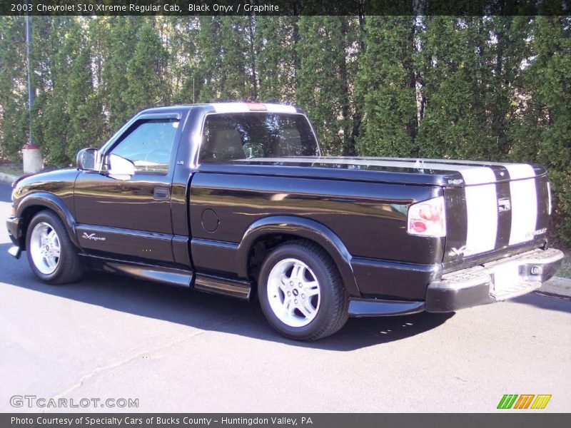 Black Onyx / Graphite 2003 Chevrolet S10 Xtreme Regular Cab