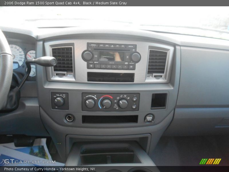 Controls of 2006 Ram 1500 Sport Quad Cab 4x4