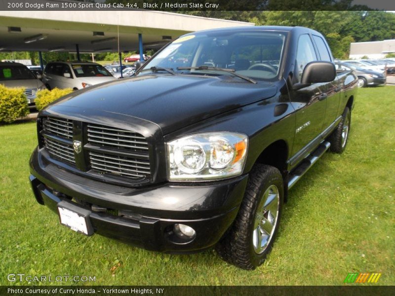 Front 3/4 View of 2006 Ram 1500 Sport Quad Cab 4x4
