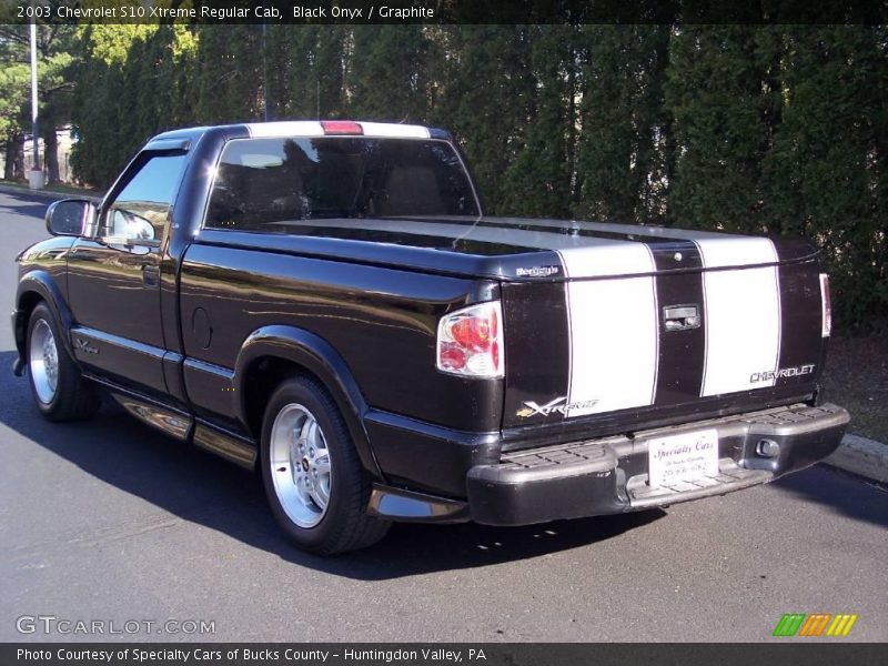 Black Onyx / Graphite 2003 Chevrolet S10 Xtreme Regular Cab