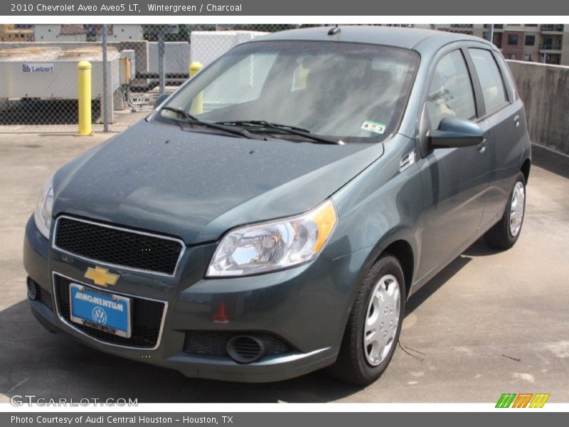 Wintergreen / Charcoal 2010 Chevrolet Aveo Aveo5 LT