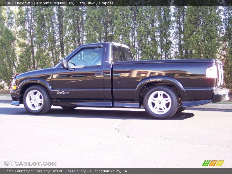 Black Onyx / Graphite 2003 Chevrolet S10 Xtreme Regular Cab