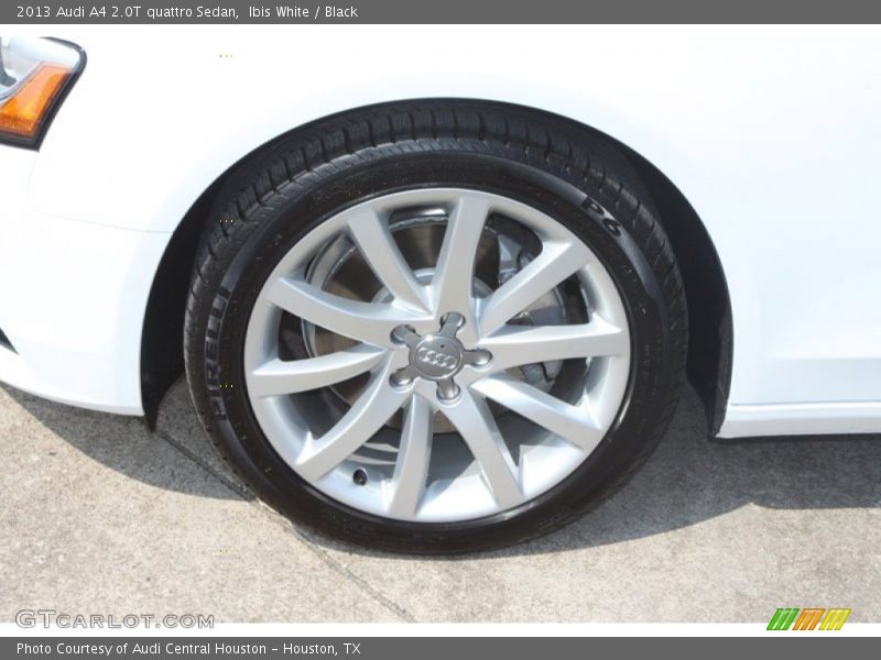 Ibis White / Black 2013 Audi A4 2.0T quattro Sedan