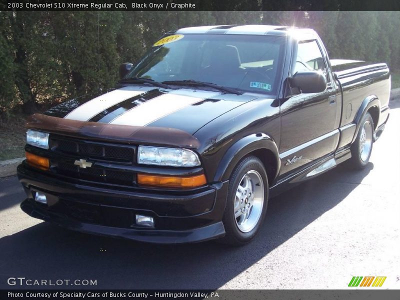 Black Onyx / Graphite 2003 Chevrolet S10 Xtreme Regular Cab