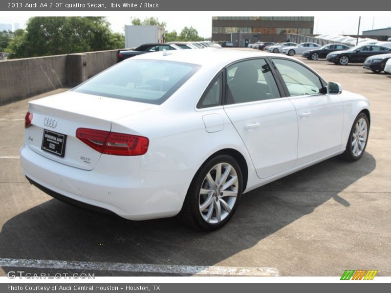 Ibis White / Black 2013 Audi A4 2.0T quattro Sedan