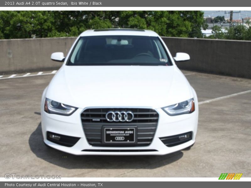 Ibis White / Black 2013 Audi A4 2.0T quattro Sedan