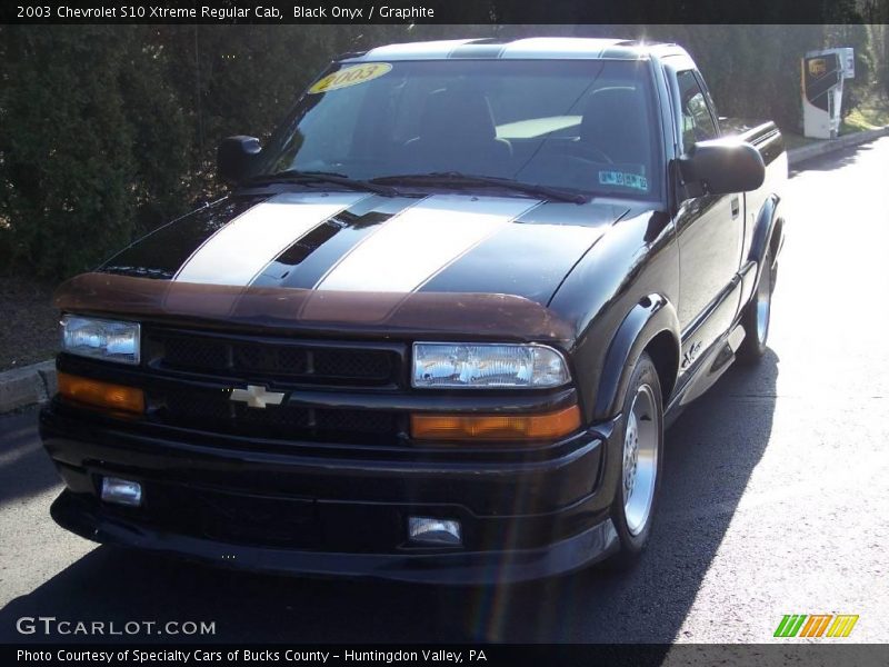 Black Onyx / Graphite 2003 Chevrolet S10 Xtreme Regular Cab